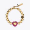 Armband met hartjes