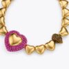 Armband met hartjes