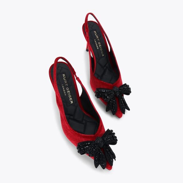 Belgravia Bow hoge slingback hak Belgravia Bow hoge slingback hak