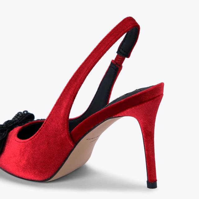 Belgravia Bow hoge slingback hak Belgravia Bow hoge slingback hak