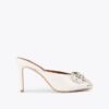 Belgravia Stud Bow Mule Heel