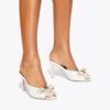 Belgravia Stud Bow Mule Heel