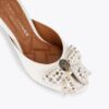 Belgravia Stud Bow Mule Heel