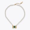 Bow Pearl Necklace