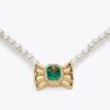 Bow Pearl Necklace