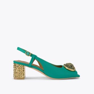 Chelsea Block Sling Back Heel