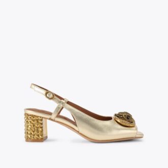 Chelsea Block Sling Back Heel