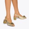 Chelsea Block Sling Back Heel