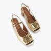 Chelsea Block Sling Back Heel