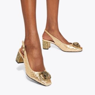 Chelsea Block Slingback Heel