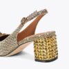 Chelsea Block Slingback Heel Chelsea Block Slingback Heel