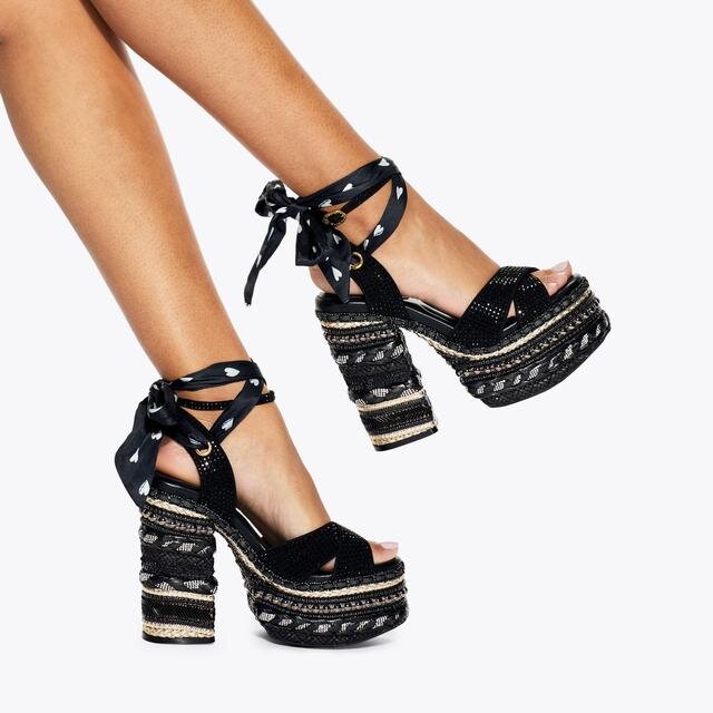 Chelsea Scarf Platform-hak Chelsea Scarf Platform-hak
