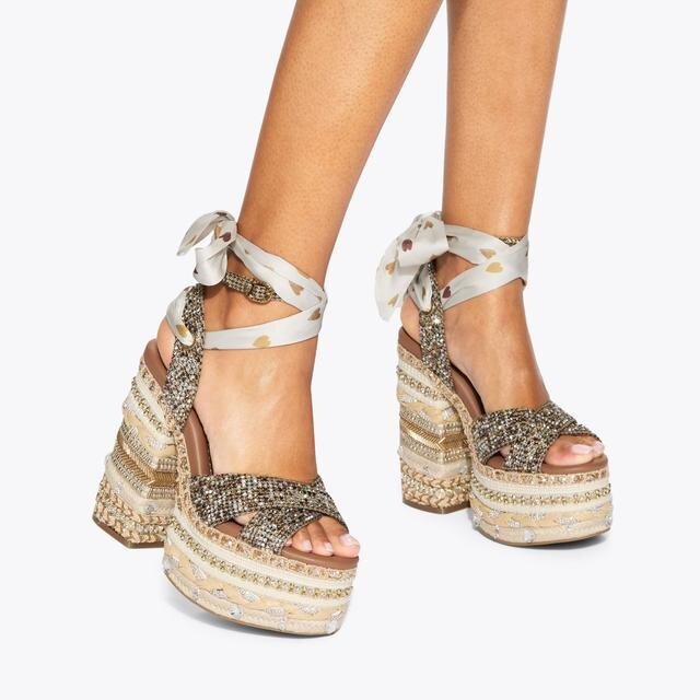 Chelsea Scarf Platform-hak Chelsea Scarf Platform-hak