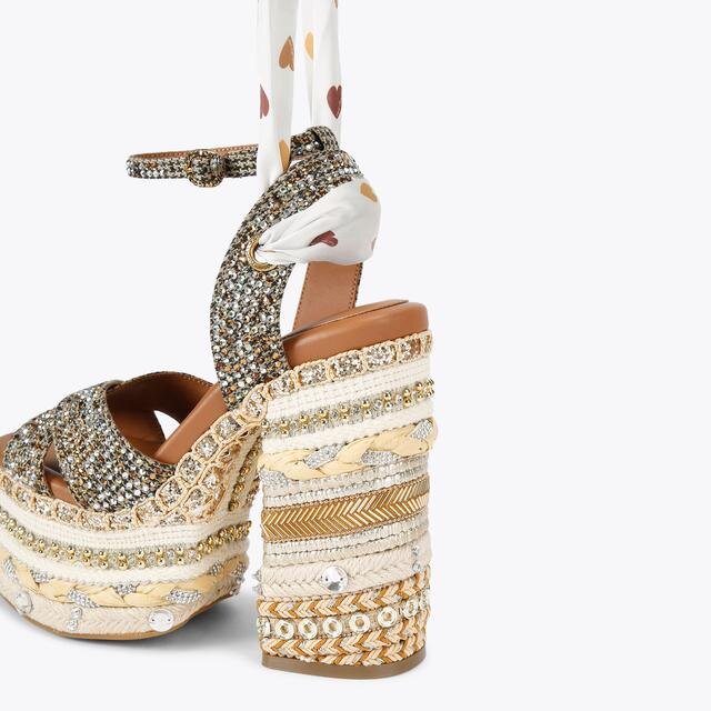 Chelsea Scarf Platform-hak Chelsea Scarf Platform-hak