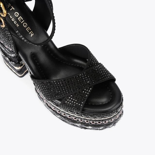 Chelsea Scarf Platform-hak Chelsea Scarf Platform-hak