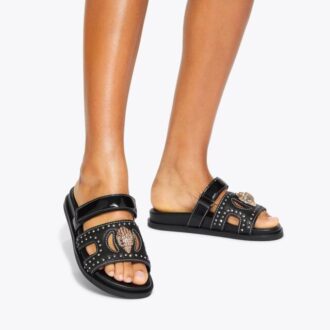 Eagle Stud Cut Out Sandal