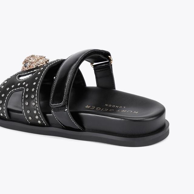 Eagle Stud Cut Out Sandal Eagle Stud Cut Out Sandal