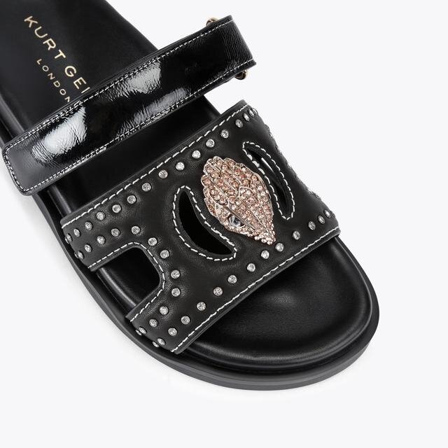 Eagle Stud Cut Out Sandal Eagle Stud Cut Out Sandal