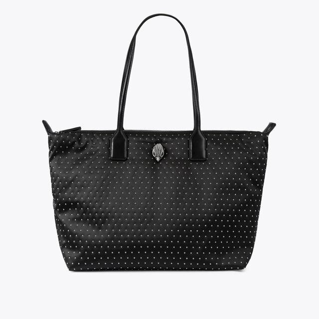 Gerecyclede shopper met studs Gerecyclede shopper met studs