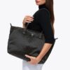 Gerecyclede shopper met studs Gerecyclede shopper met studs