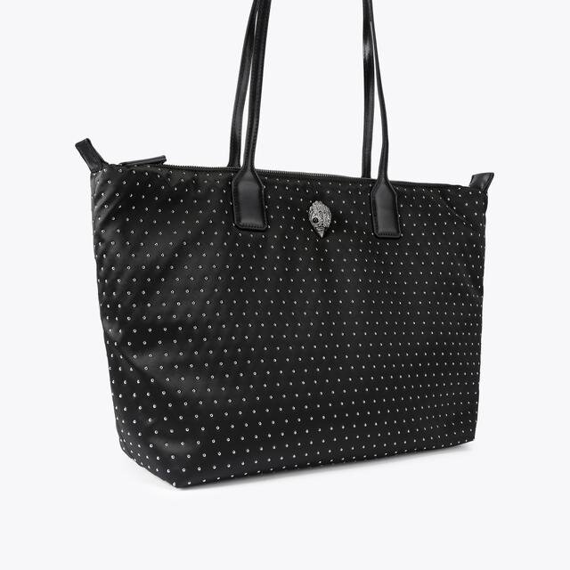 Gerecyclede shopper met studs Gerecyclede shopper met studs