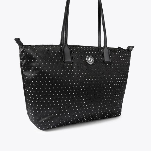 Gerecyclede shopper met studs Gerecyclede shopper met studs