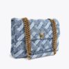 Grote Kensington-tas van denim Grote Kensington-tas van denim