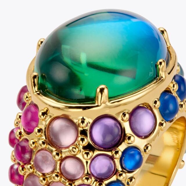 Grote ovale moodring Grote ovale moodring