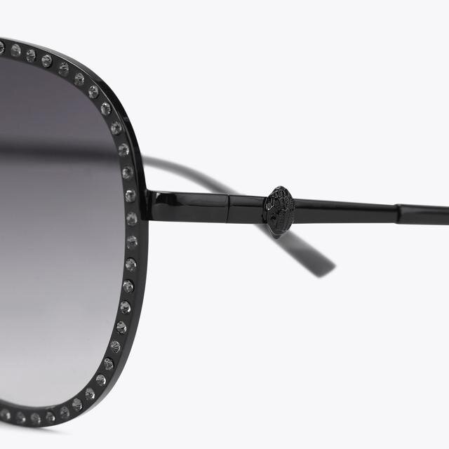 Grote Shoreditch Crystal Aviator-zonnebril Grote Shoreditch Crystal Aviator-zonnebril