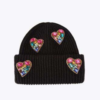 Heart Gem Beanie