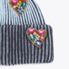 Heart Gem Beanie
