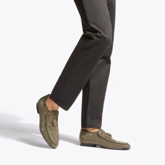 Hugh Eagle Herringbone Loafer