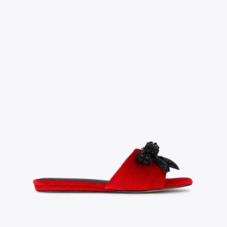 Kensington Bow platte sandaal