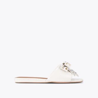 Kensington Bow platte sandaal