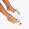 Kensington Bow platte sandaal