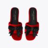 Kensington Bow platte sandaal