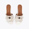 Kensington Bow platte sandaal