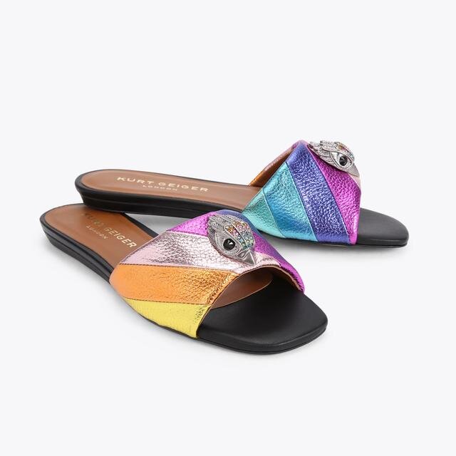 Kensington platte sandaal Kensington platte sandaal