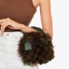 Kleine macramé-kristallen tas Kleine macramé-kristallen tas