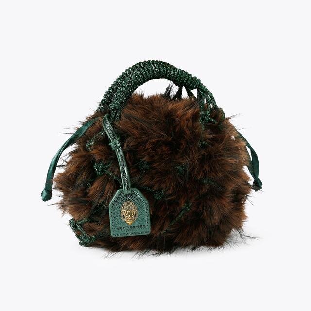 Kleine macramé-kristallen tas Kleine macramé-kristallen tas