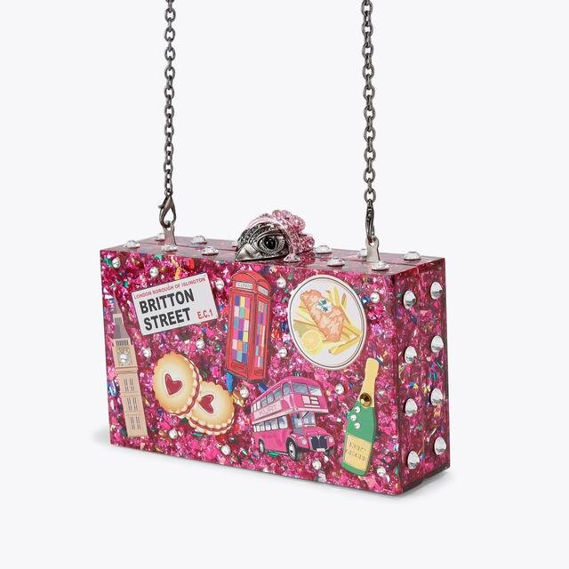 London Box Clutch Bag London Box Clutch Bag