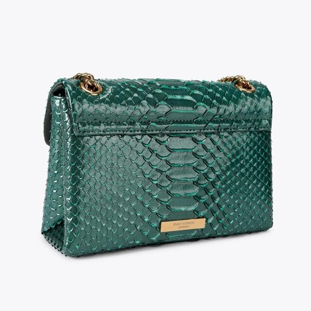 Medium leren Kensington-tas Medium leren Kensington-tas