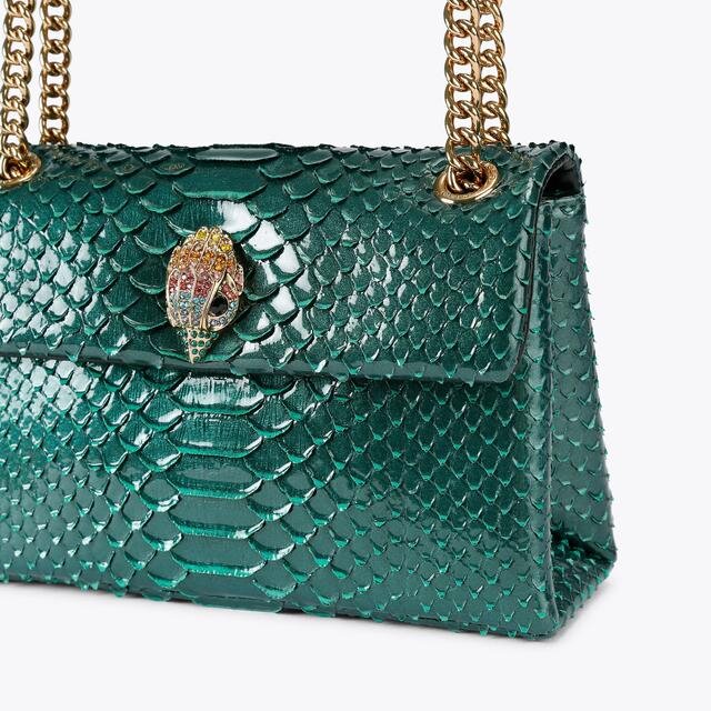 Medium leren Kensington-tas Medium leren Kensington-tas