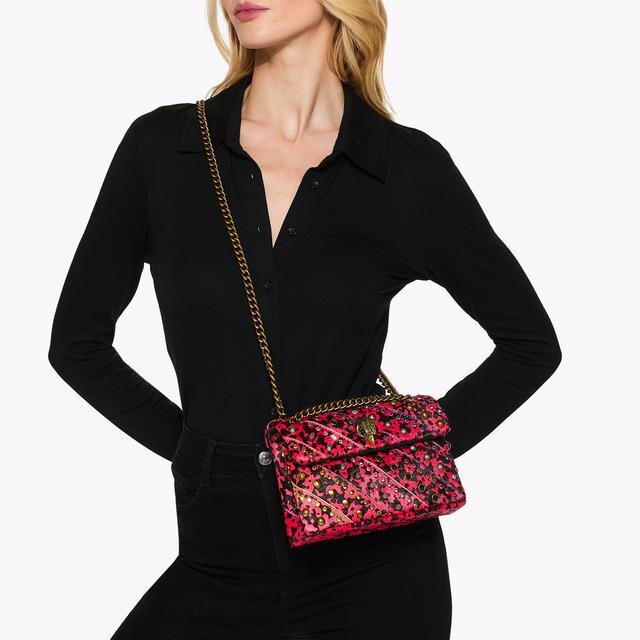Mini leren Kensington-tas Mini leren Kensington-tas