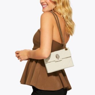 Mini leren Kensington-tas