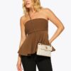 Mini leren Kensington-tas Mini leren Kensington-tas