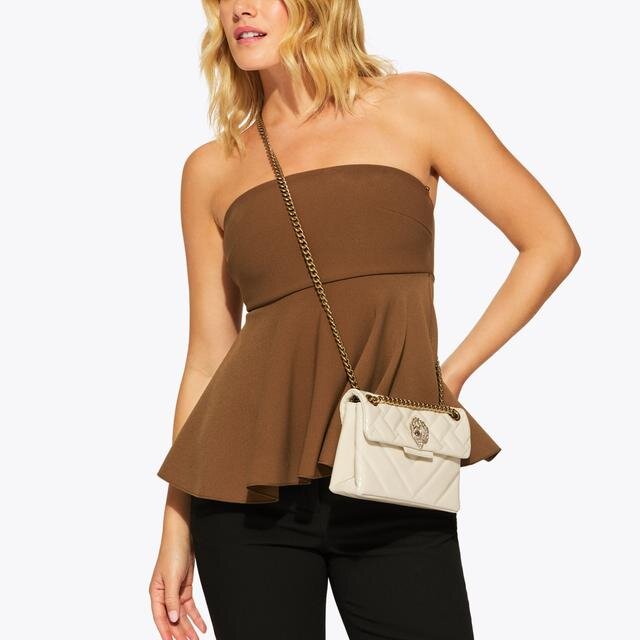 Mini leren Kensington-tas Mini leren Kensington-tas
