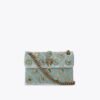 Mini Velvet Kensington-tas Mini Velvet Kensington-tas
