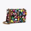 Mini Velvet Kensington-tas Mini Velvet Kensington-tas