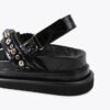 Orson Cross Scallop-sandaal Orson Cross Scallop-sandaal